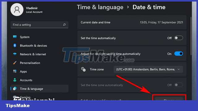 The easiest way to adjust the date and time on Windows 11