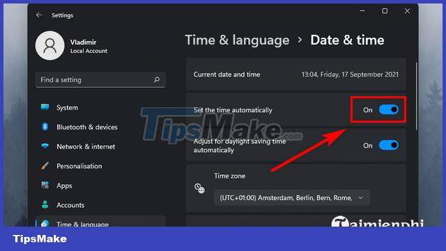 The easiest way to adjust the date and time on Windows 11 Picture 9