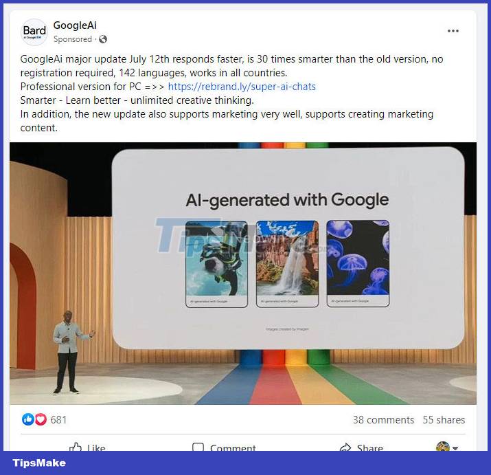 Warning campaign to spread malicious code through 'green tick' pages on Facebook Picture 3
