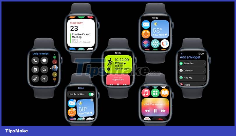 WatchOS 10 will bring Widgets back to Apple Watch Picture 2