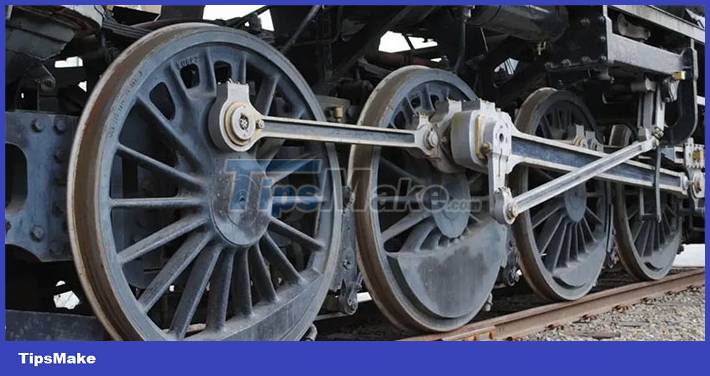 Why are train wheels more like a cone than a regular circle? Picture 1