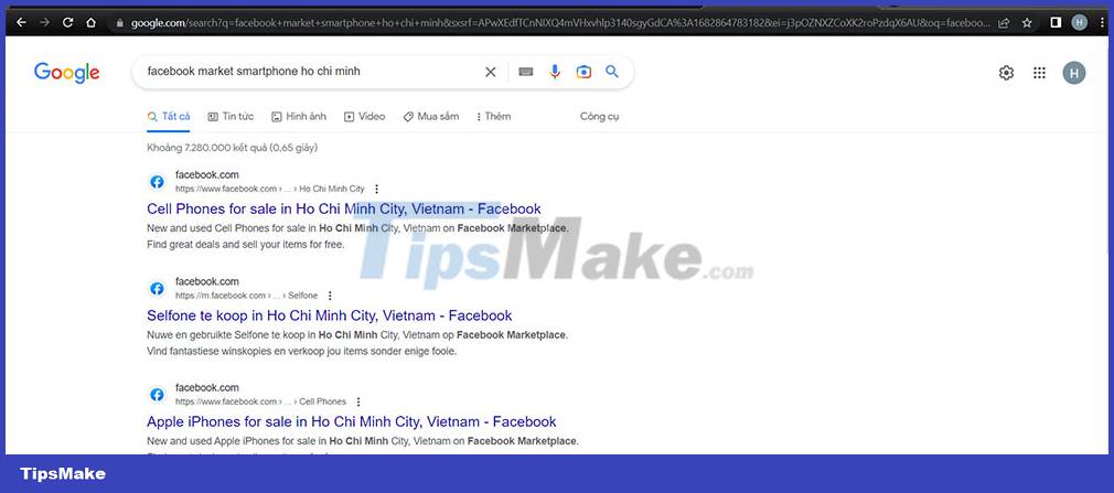 Picture 2 of You can surf Facebook Marketplace without an account
