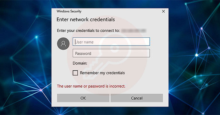 How to fix constant 'Enter Network Credentials' message on Windows ...