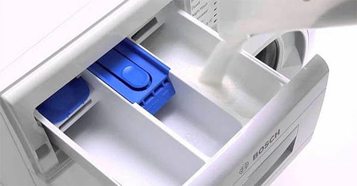 How to put powder/washing liquid into the machine correctly, 90% of ...