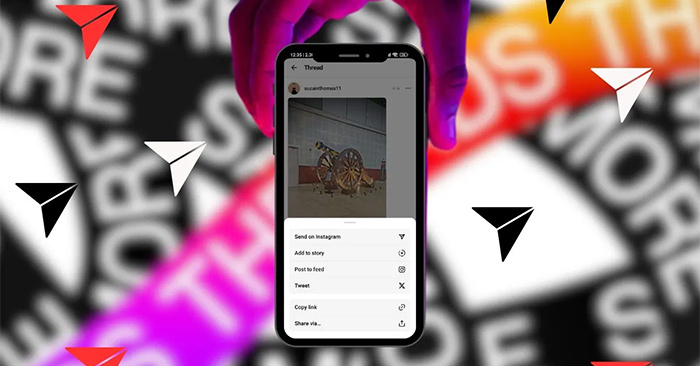 How to Send Threads Posts to Instagram Messages