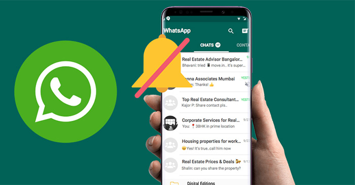 How to turn off WhatsApp message notifications from specific people