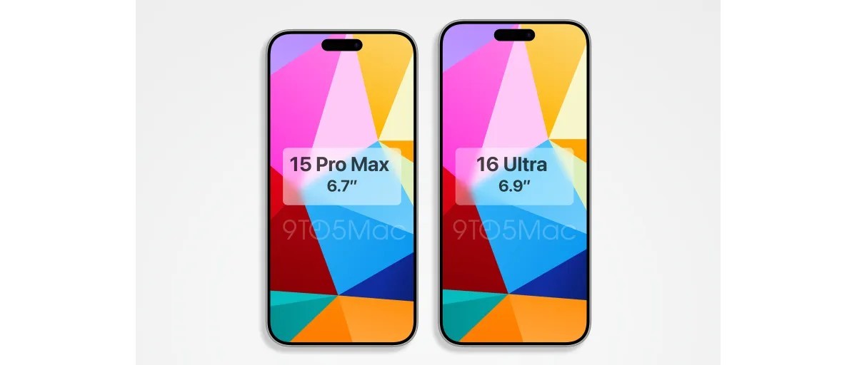 apple 16 pro max screen size