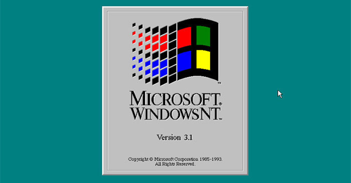 On This Day 30 Years Ago, Windows NT 3.1 Came Out