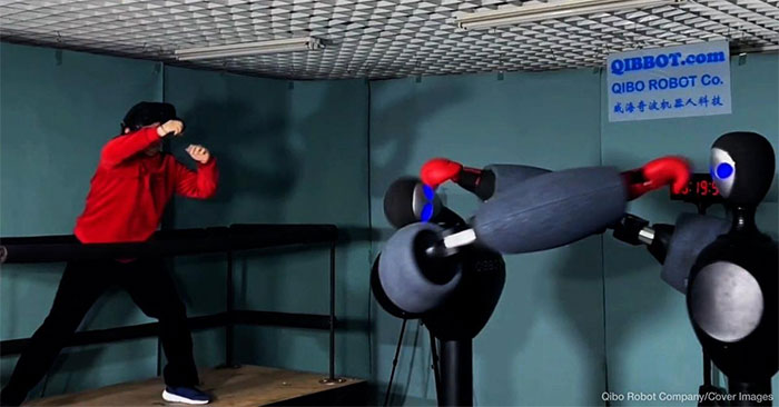 World's Fastest Robot Boxer, Response Delay Less Than 1/15 Blink Time