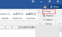 5 Ways to find and replace words and phrases in Word 2019