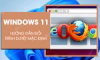 How to change the default browser on Windows 11