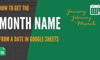 How to convert numeric dates to text on Google Sheets