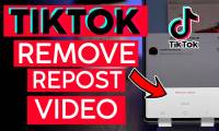 How to delete reposted TikTok videos