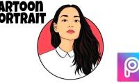 How to turn a portrait photo into a cartoon image on Picsart