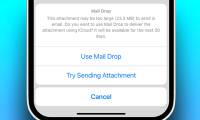 How to use Mail Drop on iPhone to send large files
