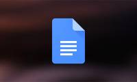 Instructions for designing flyers on Google Docs