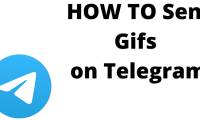 Instructions for sending GIFs on Telegram
