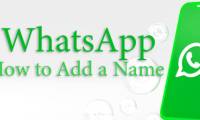 Instructions to change WhatsApp display name