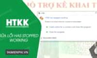 The easiest way to fix HTKK has stopped working error
