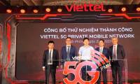 Viettel successfully tested a dedicated 5G network at a factory in Hai Phong