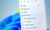 Windows 11 native RAR support 'benchmark' results compared to WinRAR and other compression applications