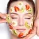Apply skin care masks from natural products