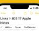 How to link notes together on iPhone