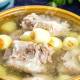 Photo of Instructions for cooking lotus seed mung bean rib soup