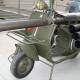 Photo of Vespa car with anti-tank cannon