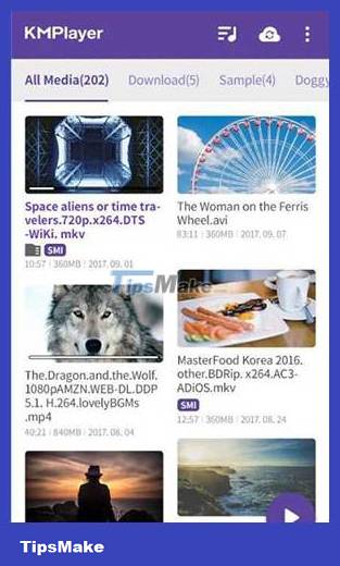 11 best Android movie watching apps, high quality, many features Picture 3