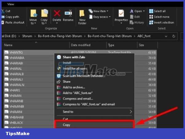3 Best ways to fix font errors in Word when downloading Picture 4