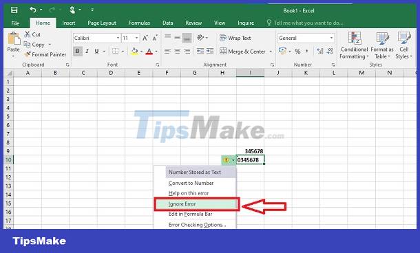3 Quick ways to fix the problem of Excel losing leading zeros Picture 4
