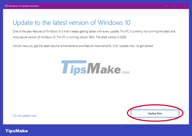 3 ways to update Windows 10 to the latest update 2023 - TipsMake.com