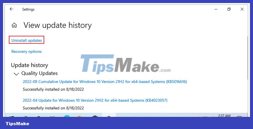 4 ways to return to the previous version of Windows 10 without losing data Picture 10