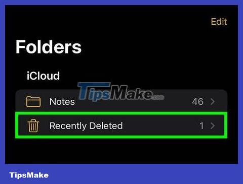 6 ways to undo and redo when you make a mistake or accidentally delete a note in the Notes application Picture 6