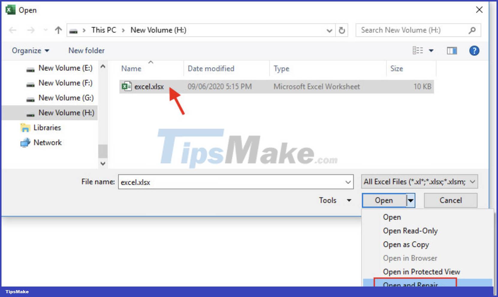 8 ways to fix 'Excel Cannot Open Because The File Format Is Not Valid' error Picture 10