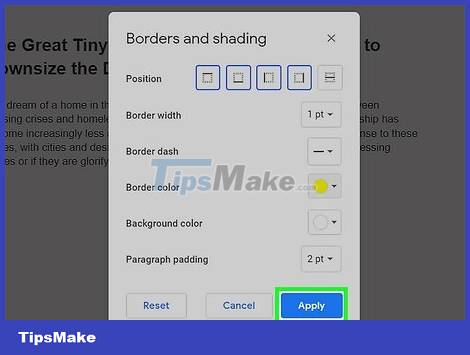 Add a text box or border around text on a Google Docs document Picture 13