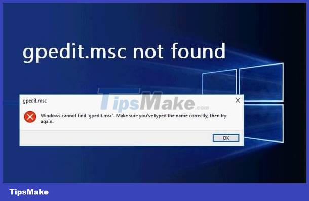 Can't run gpedit.msc command on Win 10 + Win 11, how to fix it? Picture 1