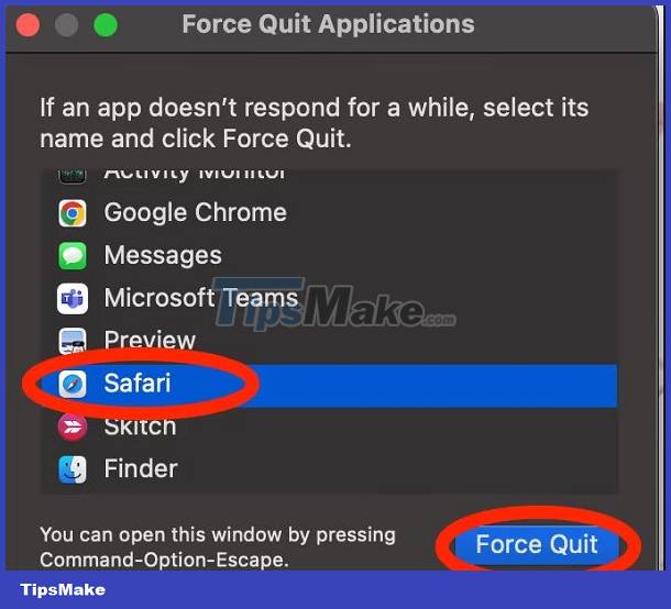 Can't turn off Safari on Macbook, what to do? Picture 3