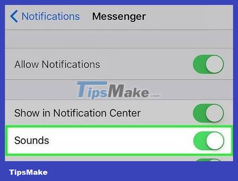 Change the application notification sound on iPhone Picture 11