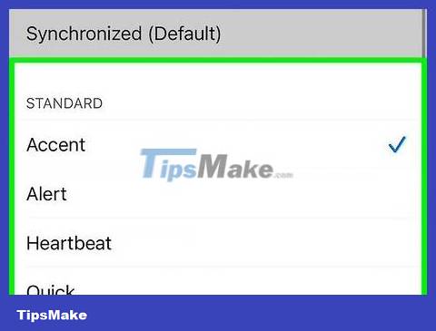 Change the application notification sound on iPhone Picture 6