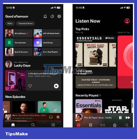 Compare Spotify and Apple Music Picture 3