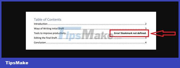 Converting Word to PDF with table of contents errors and how to handle it effectively Picture 1