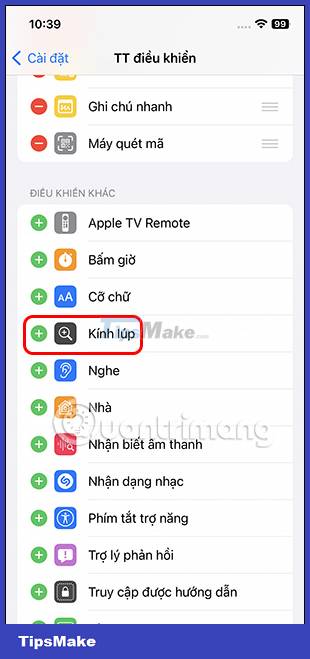 Detailed instructions for using magnifier on iPhone Picture 2