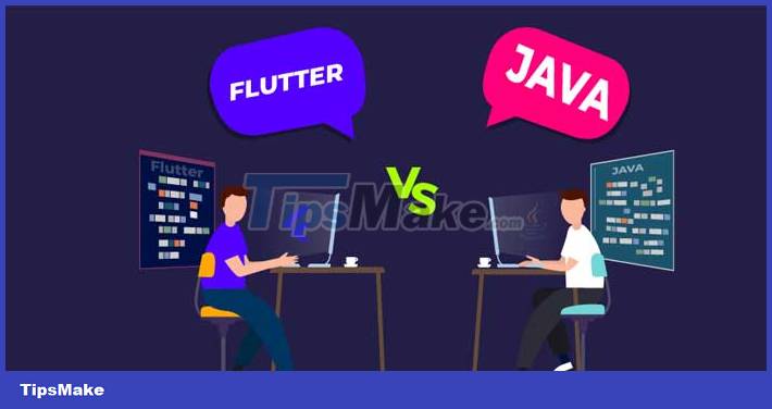 Difference between Flutter and Java Picture 1