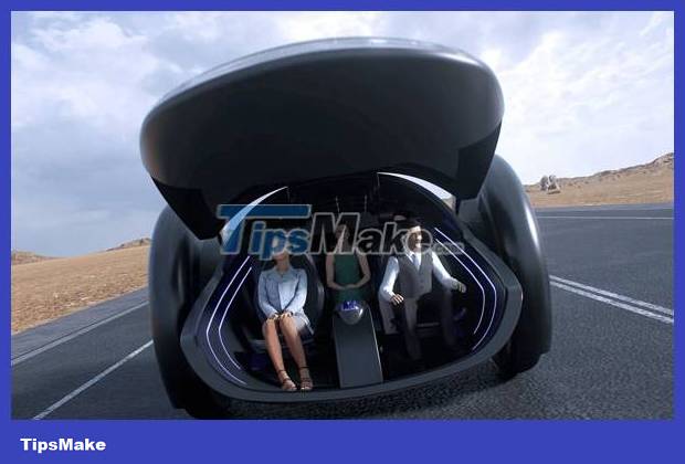 Electric vehicles only have 2 wheels but can carry 5 people Picture 2