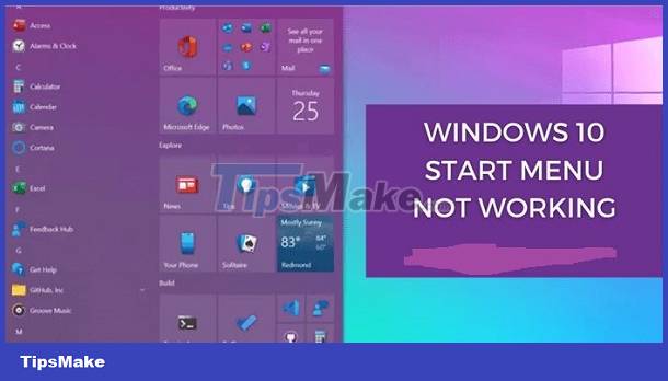 Fix Error Of Not Being Able To Click On The Start Menu Bar In Windows ...