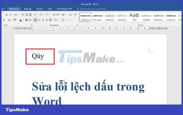 Fixing misalignment errors in Word is extremely easy and fast ...