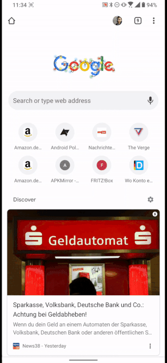 How to activate and use virtual assistant Google Assistant on Chrome Android Picture 9