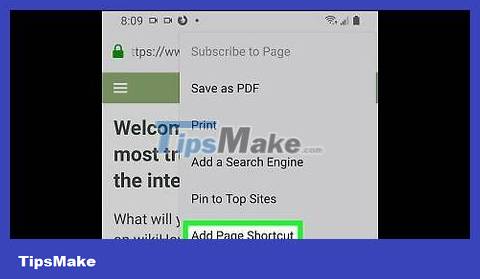 How to Add a Bookmark Shortcut to Your Home Screen (Android) Picture 11